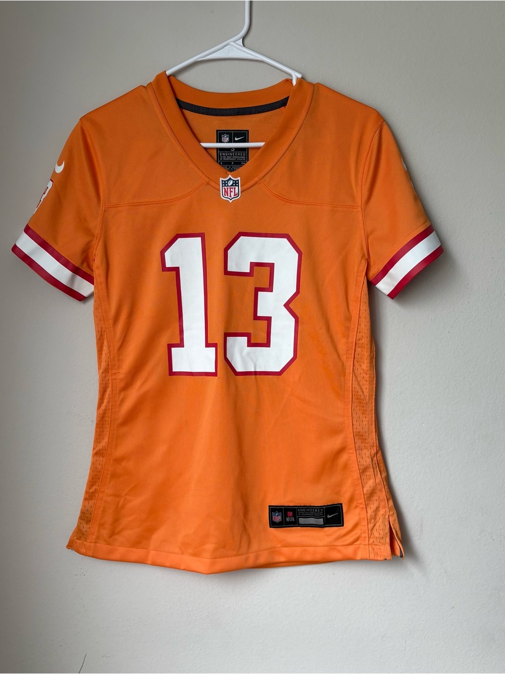 Nike NFL Tampa Bay Buccaneers Mike Evans  #13 Women‘s Orange Game Jersey size S